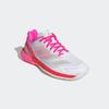 Tennisschuh ADIDAS PERFORMANCE, Gr. 40, cloud weiß, champagne metallic, lucid pink, Textil, Synthetik, sportlich, Schuhe