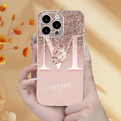TEMU Letter Phone Suitable For Iphone16 15 14 11 Xs Xr X 7 8 Image