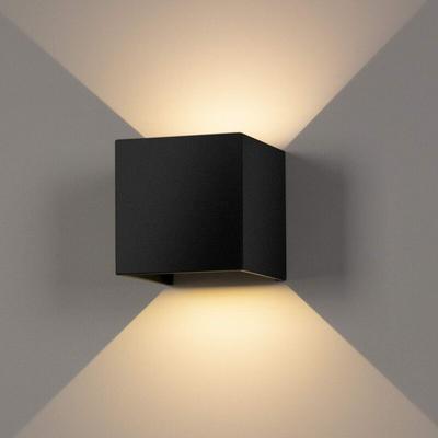 Tonchean - 12W Wandleuchte für Innen/Außen, IP65 wasserdichte LED-Wandlampe nach oben und unten Image
