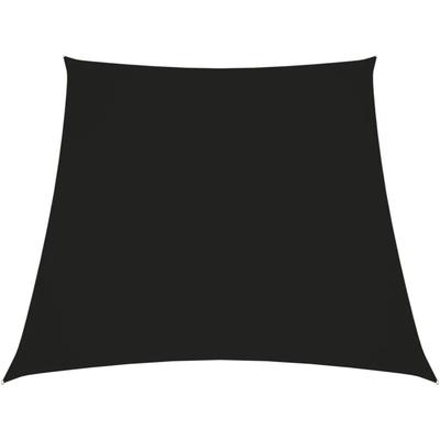 Vidaxl - Sonnensegel,Sonnenschutzsegel Oxford-Gewebe Trapezförmig 3/5x4 m Schwarz Image