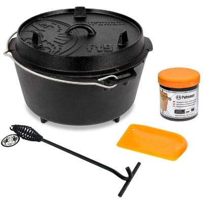 Petromax - Dutch Oven Set ft9 Feuerofen Einsteiger Set 10.5Liter - schwarz Image