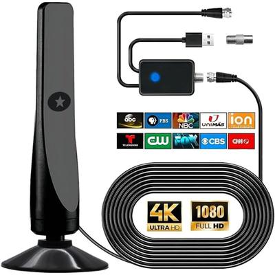 Gotrays - Digitale TV-Antenne, leistungsstarke HDTV-Antenne für den Innen- und Außenbereich mit