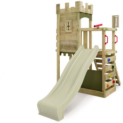 Fatmoose - Spielturm Ritterburg BoldBaron mit Rutsche und Sandkasten, Integrierter Sandkasten – Image