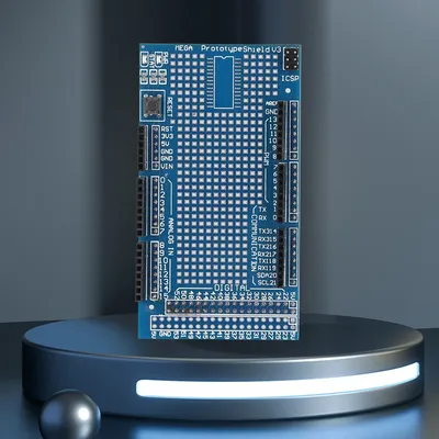 Mega 3,0 r3 prototyp schild v 3,3 bindungs punkte mega proto shield 5/v prototyp schild v3 mini brot Image