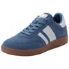 Sneaker PANTOFOLA D´ORO "BALLARE", Gr. 40, blau (blau, weiß), Leder, sportlich, Schuhe