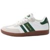 Sneaker PANTOFOLA D´ORO "BALLARE", Gr. 42, grün (weiß, grün), Leder, sportlich, Schuhe