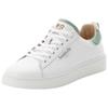 Sneaker PANTOFOLA D´ORO "ELBA", Gr. 46, weiß, mint grün, Leder, sportlich, Schuhe