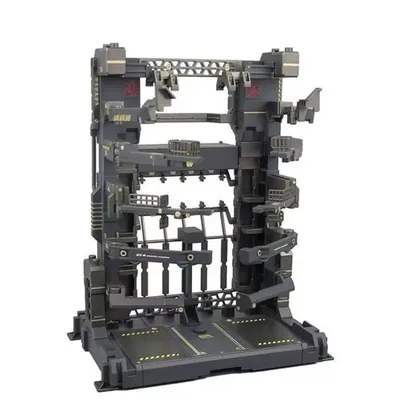 1/100 Figure Model Accessories Hangar Garage Display Stand Universal Platform Showcase for MG Model Collection Toys Show Stage