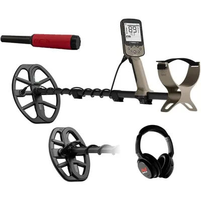 Elite Expedition, Waterproof, All Terrain Treasure Metal Detector, Multi-IQ Precision Targeting,
