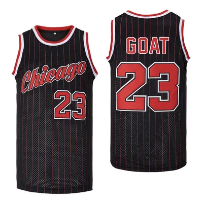 Basketball jerseys Chicago 23 Goat jersey Sewing embroidery Cheap High Quality Outdoor sportswear