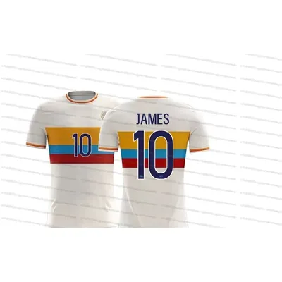 2025 New Arrival Style Men Women Colombia Centenary Football Shirt Youth Child Sport Training
