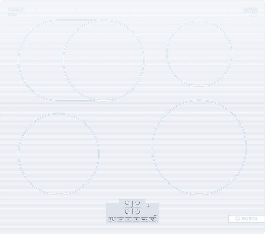 Bosch PIF612BB1E Induktionskochfeld Serie 6 60 cm Weiß Image