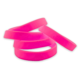 CombiCraft Silikon Einlassbänder - Pink - 30 Stück Image