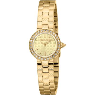 Roberto Cavalli Damenuhr Edelstahl gelbgold Damen Image