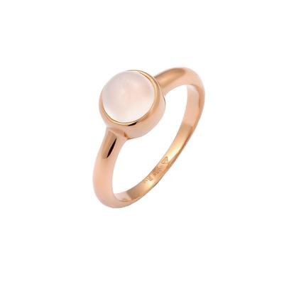 Elli - Trend Bandring Mondstein Edelstein 925 Silber Ringe 1 ct Damen Image