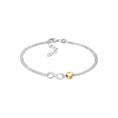 Elli - Neu Herz Liebe Unendlichkeit Infinity 925 Silber Armbänder & Armreife 1 ct Damen Image