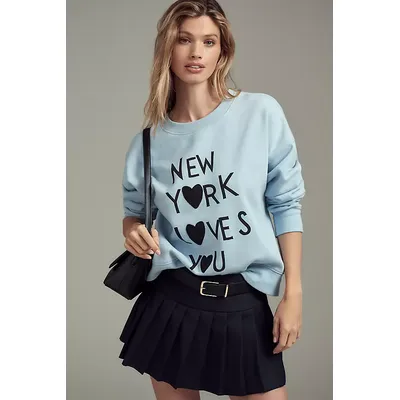 Rebecca Mayfield x Anthropologie Graphic Sweatshirt