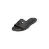 Sandale MARC O'POLO "aus edlem Kalbleder", Damen, Gr. 40, schwarz, Obermaterial: 100% Leder (Rind), unifarben, Schuhe