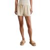 Shorts MARC O'POLO "aus softem Baumwolle-Mix", Damen, Gr. S, Normalgrößen, silky stone, Obermaterial: 80% Baumwolle, 20% Polyester, unifarben, casual, regular fit kurz, Hosen