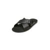 Sandale MARC O'POLO "aus edlem Rindleder", Herren, Gr. 42, schwarz, Obermaterial: 100% Leder (Rind), unifarben, Schuhe