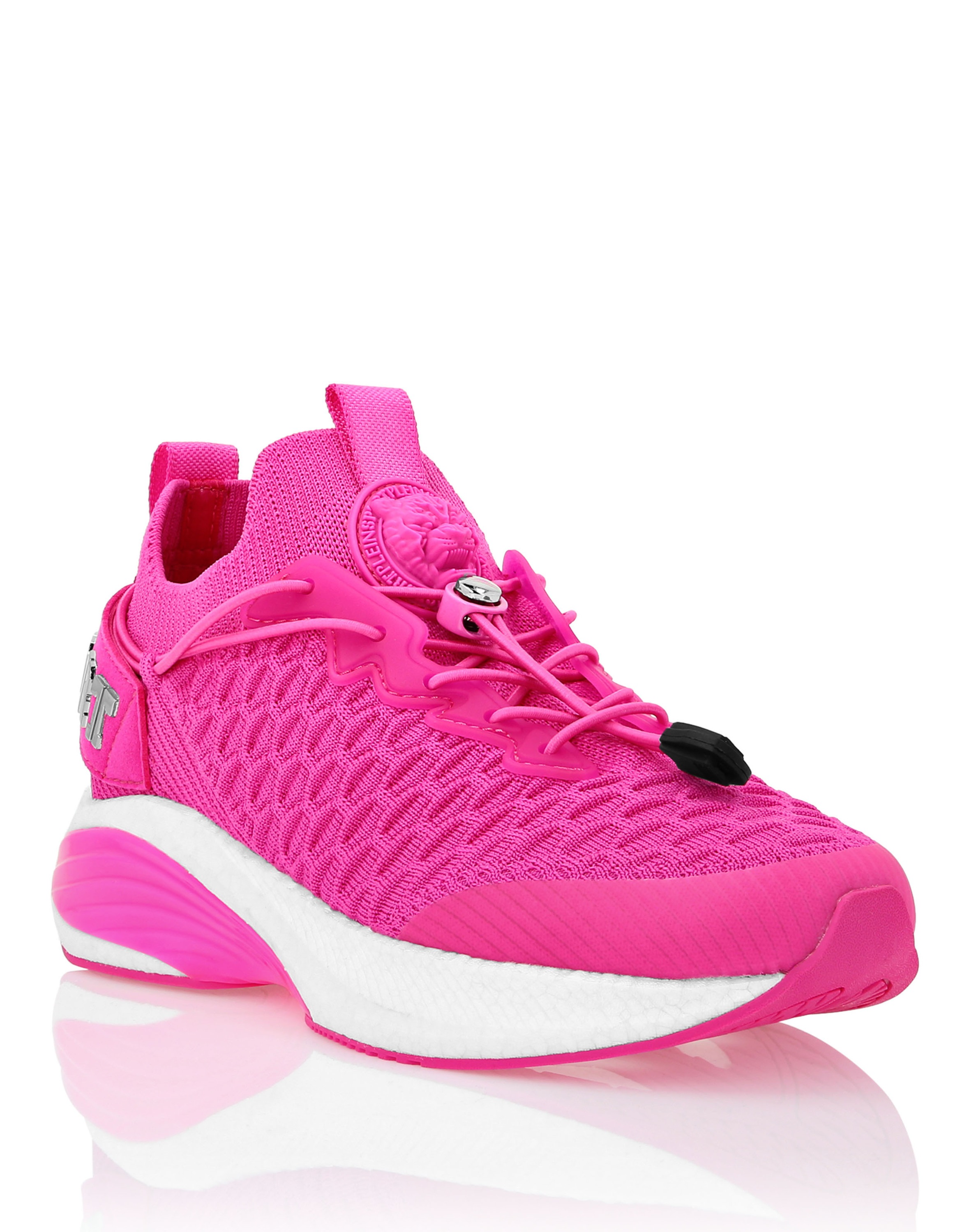 Sneaker PLEIN SPORT "Läufer", Gr. 40, Normalschaft, 87, fucsiafluo, Schuhe Image