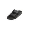 Sandale MARC O'POLO "aus edlem Rindleder", Herren, Gr. 40, schwarz, Obermaterial: 100% Leder, unifarben, Schuhe
