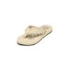 Strandschuh MARC O'POLO "mit gewebtem Riemen", Damen, Gr. 40, beige (natural cotton), Obermaterial: 100% Polyester, unifarben, Schuhe