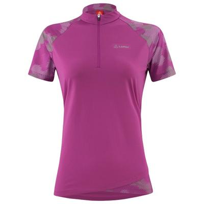 Löffler - Women's Bike Shirt Half-Zip Maja Rise - Radtrikot Gr 48 lila Image