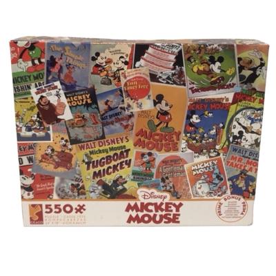 Disney Games | Disney "Mickey Mouse" 550 Pc. Jigsaw Puzzle | Color: Red/White | Size: Os