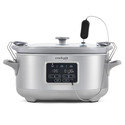 Crockpot Programmable 7-Quart Cook & Carry Slow Cooker with Sous Vide