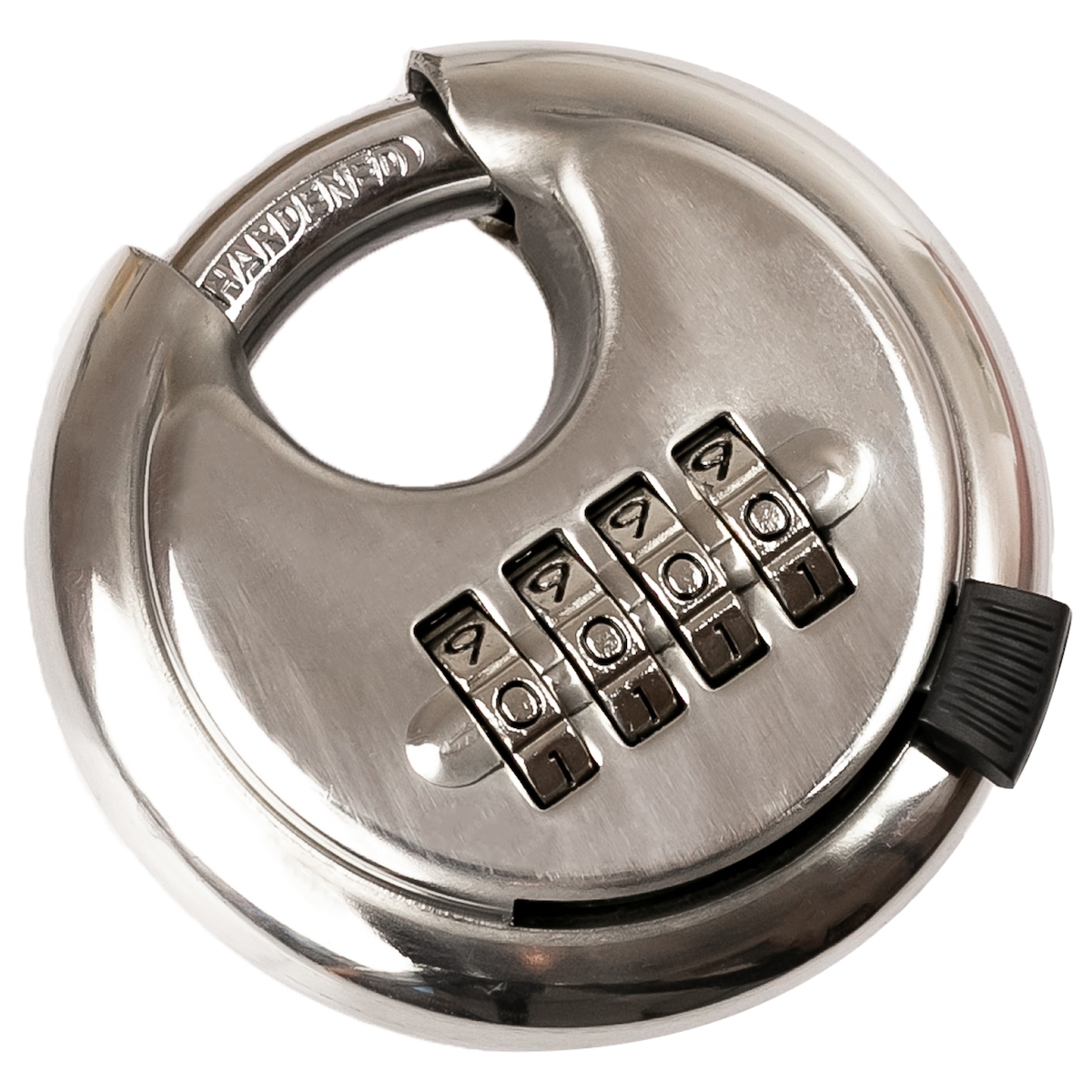 HMF 3502-09 Vorhängeschloss, 4er Zahlenkombination, 7 x 7 x 2,4 cm Image