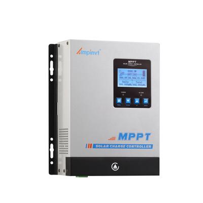 TEMU 40a 60a 80a Mppt Solar Charge Controller 12v 24v 36v 48v Auto, Solar Panel Regulator 40amp For Agm Sealed Gel Flooded Lithium Battery Image