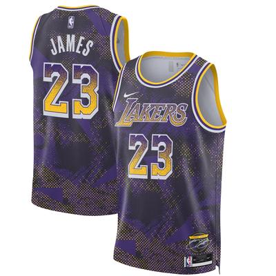 Los Angeles Lakers Nike 2025 Select Series Trikot – LeBron James – Herren Image