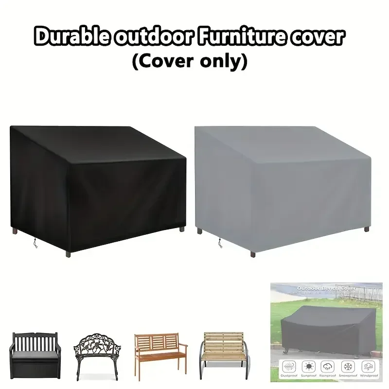1pc Terrasse Stuhl Abdeckung Wasserdichte Outdoor Garten Möbel Schützen Universal Lounge Tiefe Sitz Abdeckung Einfach-Gehen UV Beständig