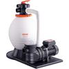 VEVOR Sandfilterpumpe für Aufstellpools, 400 mm, 18.000 l/h, 850 W Schwimmbadpumpensystem und