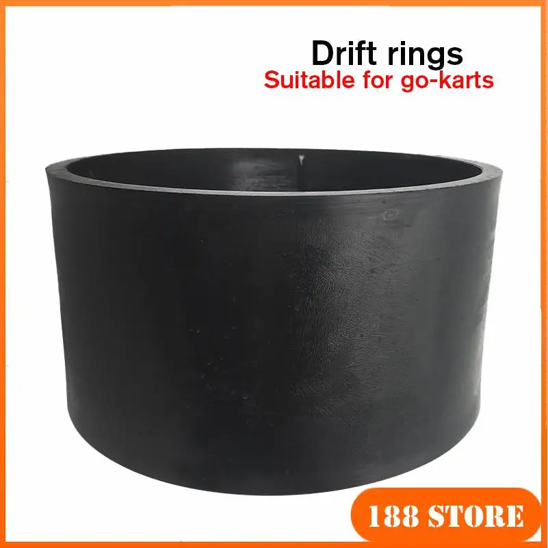 Go-Kart modifiziertes 5-Zoll-Kunststoffrad Ersatz-PVC-Driftring für 11X7,10-5 10X4,50-5 Zoll Reifenrad Hülse Straße Image