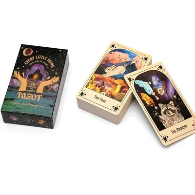 „Every Little Thing You Do Is Magic Tarot“, 10,3 x 6 cm: Ein 78-Karten-Deck, das Sie auf Reisen, den Image