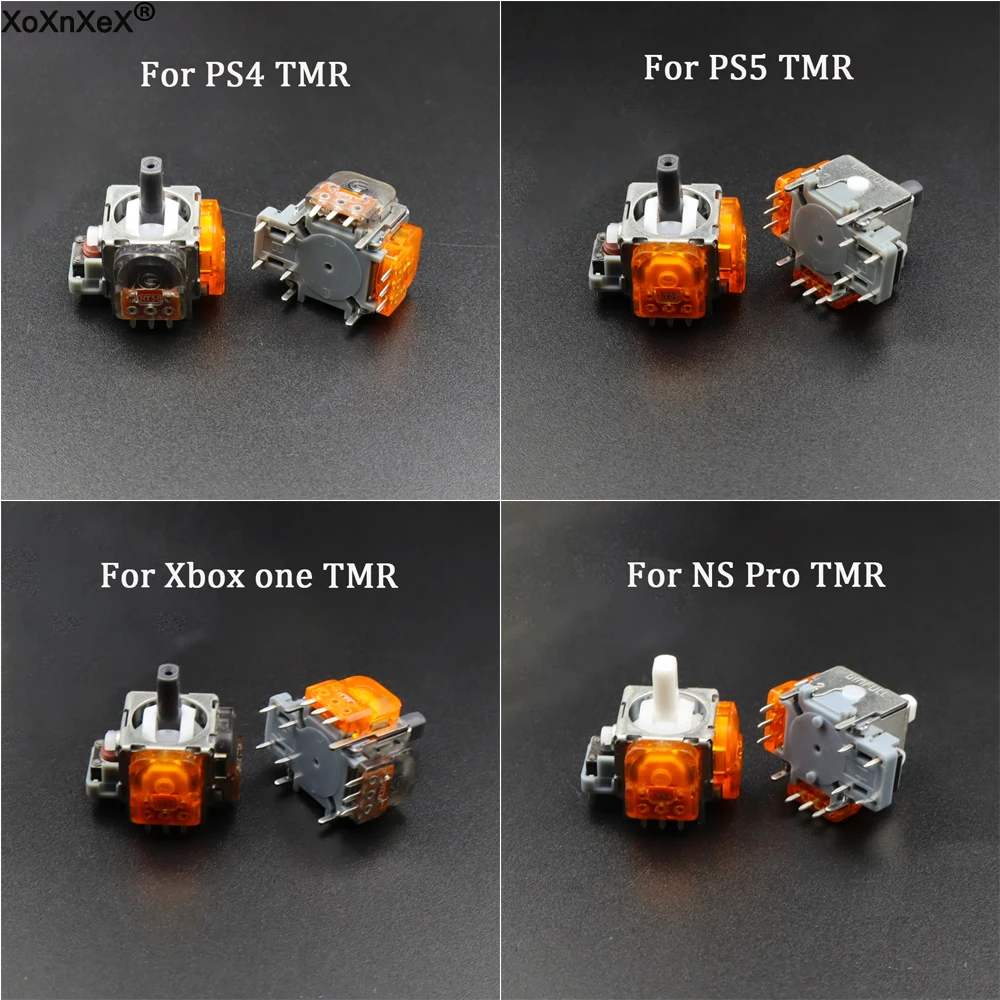 2PCS/5PCS TMR Elektromagnetische Joystick Für PS5 Gamepad 3D Analog Stick Sensor Modul Für Ps4 Für Xbox one Controller Image