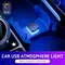 1x Car USB Led Light mood lamp Plug Play Universal LED interior Atmosphere Light Auto Reading Lamp Decorations Decorative Strip