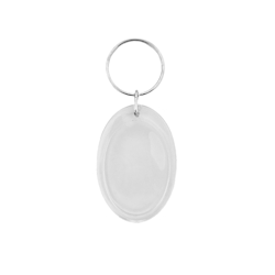 CombiCraft Foto Schlüsselanhänger Oval klein, 40x45mm - 25 Stück Image