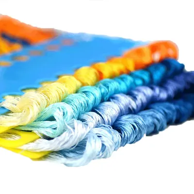 High Quality 30/50/100/500 skeins silk embroidery Suzhou embroidery thread Silk Floss Handmade