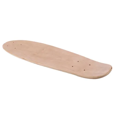 22Inch Blank Skateboard Deck Natural 55.5X15cm Maple Banana Sliding Cruising Skating Single Rocker