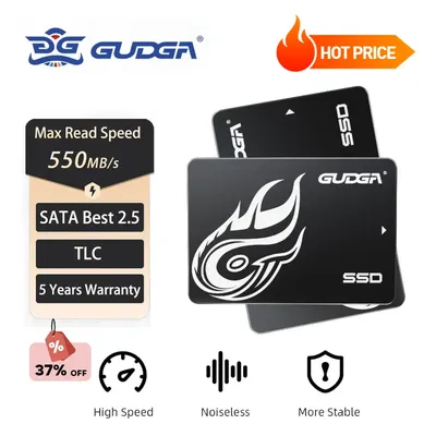 GUDGA 2.5" SATA3 SSD Hard Disk Drive 512GB 256GB 128GB HDD Internal Solid State Disk Hard Disk Drive