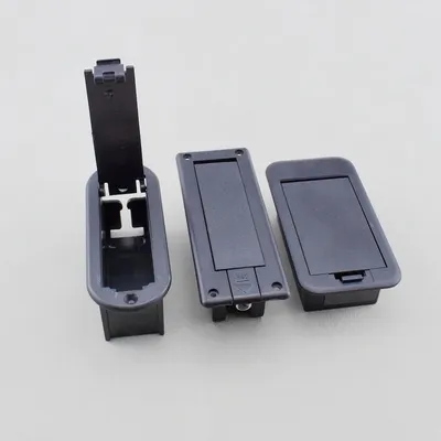 1 Piece 9V Battery Box / Battery Case For Electric Guitar Bass / Active Pickup - Made in Korea