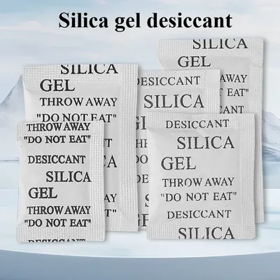 50-200 Packs Non Toxic Silica Gel Desiccant Damp Kitchen Room Living Moisture Dehumidifier Absorber
