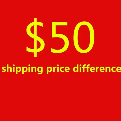 $50 shipping price difference