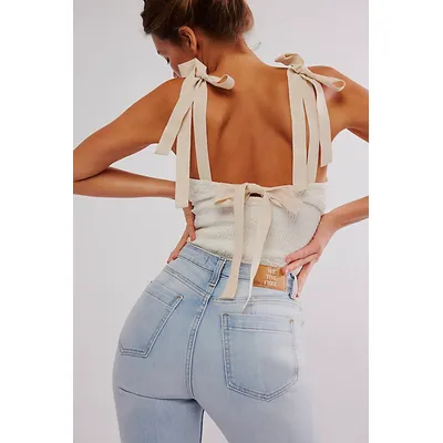 CRVY High-Rise Vintage Stovepipe Jeans by We The Free at Free People in Wake Up Call, Size: 29