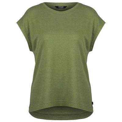 Stoic - Women's WoolHemp VarbergSt. Pique Top - Top Gr L oliv Image