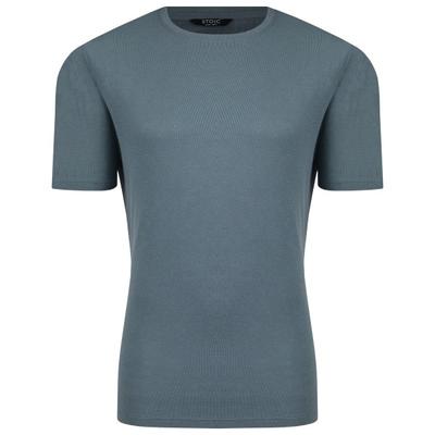Stoic - WoolHemp VarbergSt Pique Tee - T-Shirt Gr 3XL grau Image