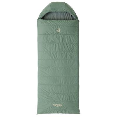 Nordisk - Frigg ±0° Blanket Sleeping Bag - Kunstfaserschlafsack Gr XL - bis 205 cm Zip: Complete Grün